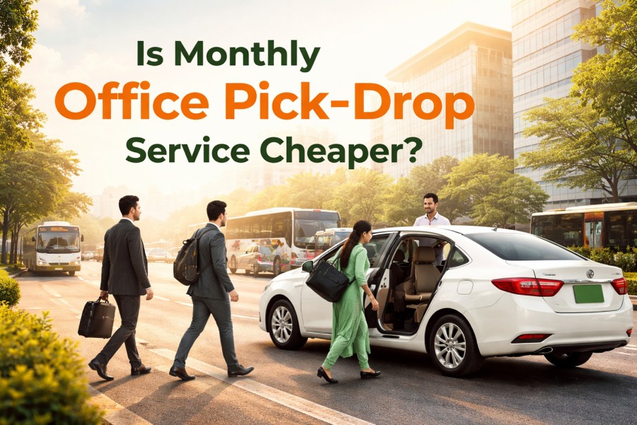 Is Monthly Office Pick-Drop Service Cheaper