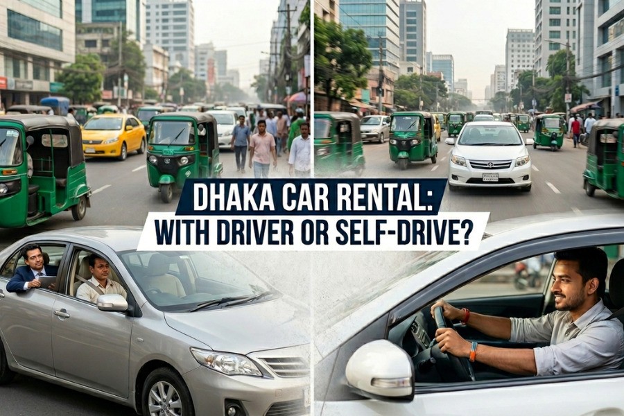 Renting a Car in Dhaka with Driver vs Self Drive